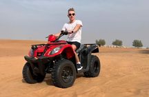 Red Dunes Safari Dubai Quad Bike Camel Ride Sandboard &BBQ Dinner