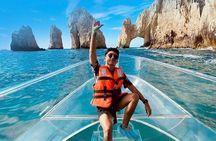 1 hour Private Navigation in Transparent Boat Arco de Los Cabos