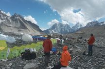 Everest Base Camp Helicopter Tour landing at Everest View Hotel.
