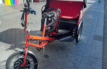 1 Hour Private Amsterdam Rickshaw Tour 
