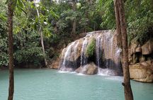 Private Excursion to Floating Market and Erawan Waterfall
