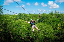Cozumel zipline thrill adventures