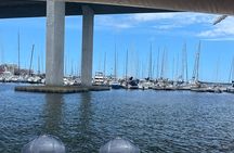 White point Battery and River Run through Charleston Harbor Boat 