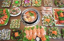 Hanoi: Amazing Water Puppet Show-Buddha Buffet (Vegan/Vegetarian)