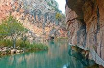  The suspension bridges of Chulilla from Alicante
