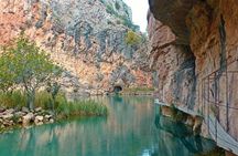  The suspension bridges of Chulilla from Alicante