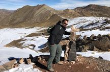 Palccoyo Rainbow Mountain and Stone Forest from Cusco