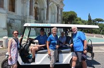 Rome Highlights City Tour by Golf Cart with Gelato