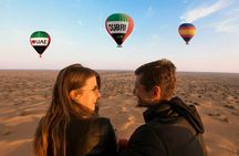 Hot Air Balloon Flight in Dubai with Breakfast, Falconry and Camel Ride 