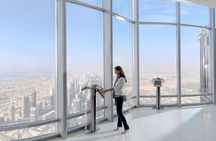 Combo Burj Khalifa and 4X4 Desert Safari Dubai with Dinner