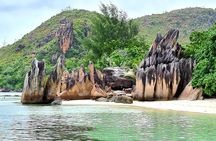 La Digue, Curiuese, St. Pierre, Anse Lazio by boat from Mahe (Private Boat)