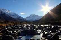 Christchurch to Mt Cook via Lake Tekapo Half-Day Tour (One-Way)