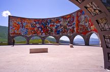 Day tour to mountains Jinvali lake, Ananuri, Kazbegi, Arch friendship 