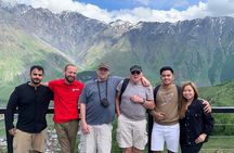Day tour to mountains Jinvali lake, Ananuri, Kazbegi, Arch friendship 