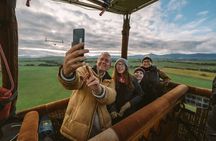 Afternoon Mansfield Hot Air Balloon Flight with GoPro Photos