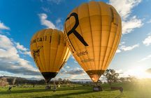 Afternoon Mansfield Hot Air Balloon Flight with GoPro Photos