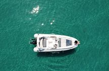 Private 7m 250hp speed boat tour Shipwreck Blue caves up to 8pax 