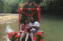 Bamboo River Rafting Limestone Foot Massage in Montego Bay Ja.