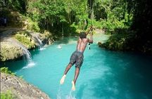 Blue Hole and Dunns River Waterfalls Combo From Montego Bay.