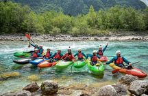 Kayaking Emerald Soča River
