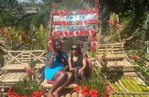 Private River Bamboo Raft with Limestone Foot Massage in Montego Bay
