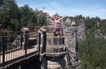 Scenic Bastei Bridge with Boat Trip & Lunch: DayTour from Dresden