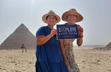 Private guided tour to Giza pyramids, Camel ride, and lunch. 