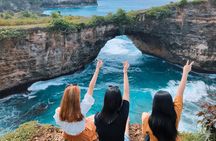 Start at Nusa Penida, Snorkeling Manta Rays & Land Trip West