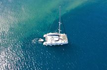 Best of Santorini Private Half-Day Catamaran Cruise with transfer and meal