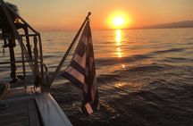 Sunset cruise with snack & wine from Argostoli 