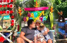 Bamboo Rafting and Limestone Foot Massage Tour
