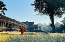 One Full Day Private tour of Angkor Wat, Ta Prohm, Angkor Thom & Banteay Srie