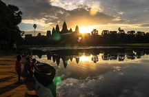 One Full Day Private tour of Angkor Wat, Ta Prohm, Angkor Thom & Banteay Srie