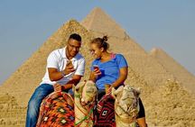 Private Tour to Giza pyramids Sphinx Sakkara and Camel Ridding