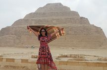 Private Tour to Giza pyramids Sphinx Sakkara and Camel Ridding