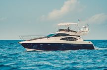 4 Hour 50' Azimut Yacht All-Inclusive in Tulum & Playa del Carmen