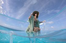 Clear Boat Tour at Cancun Nichupte Lagoon