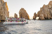 Cabo Sunset Dinner Cruise: Fajitas, Lands End and Party
