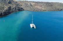 Full Day Santorini Catamaran Private Cruise with meal and transfer