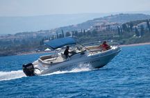 Luxury Marinello 26 Self-Drive speedboat Rental in Latchi 