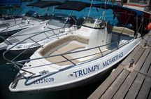 Luxury Marinello 26 Self-Drive speedboat Rental in Latchi 