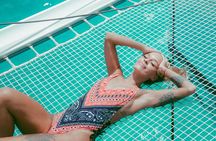 Luxury Catamaran Privilege to Isla Mujeres + Open Bar VIP