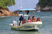 Exclusive 7 bays of Huatulco by Panga Boat or Yacht.