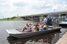 Kennedy Space Center with Airboat Ride Swamp Boat