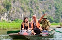 Hoa Lu Tam Coc 1 Day Group Tour (Biking- Boating-Cave Exploring)