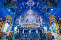 Golden Triangle, White, Black, Blue Temple Full Day Tour From Chiang Mai
