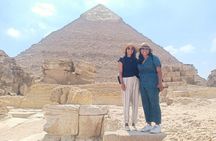 Private Giza pyramid,sphinx, Mummification temple& inside pyramid