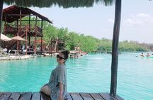 Kayak Adventure Bacalar, club & Cenote Azul from Playa del Carmen