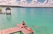 Kayak Adventure Bacalar, club & Cenote Azul from Playa del Carmen