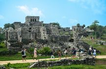 4x1 Tour: Coba, Tulum, Cenote & Playa del Carmen City from Cancun